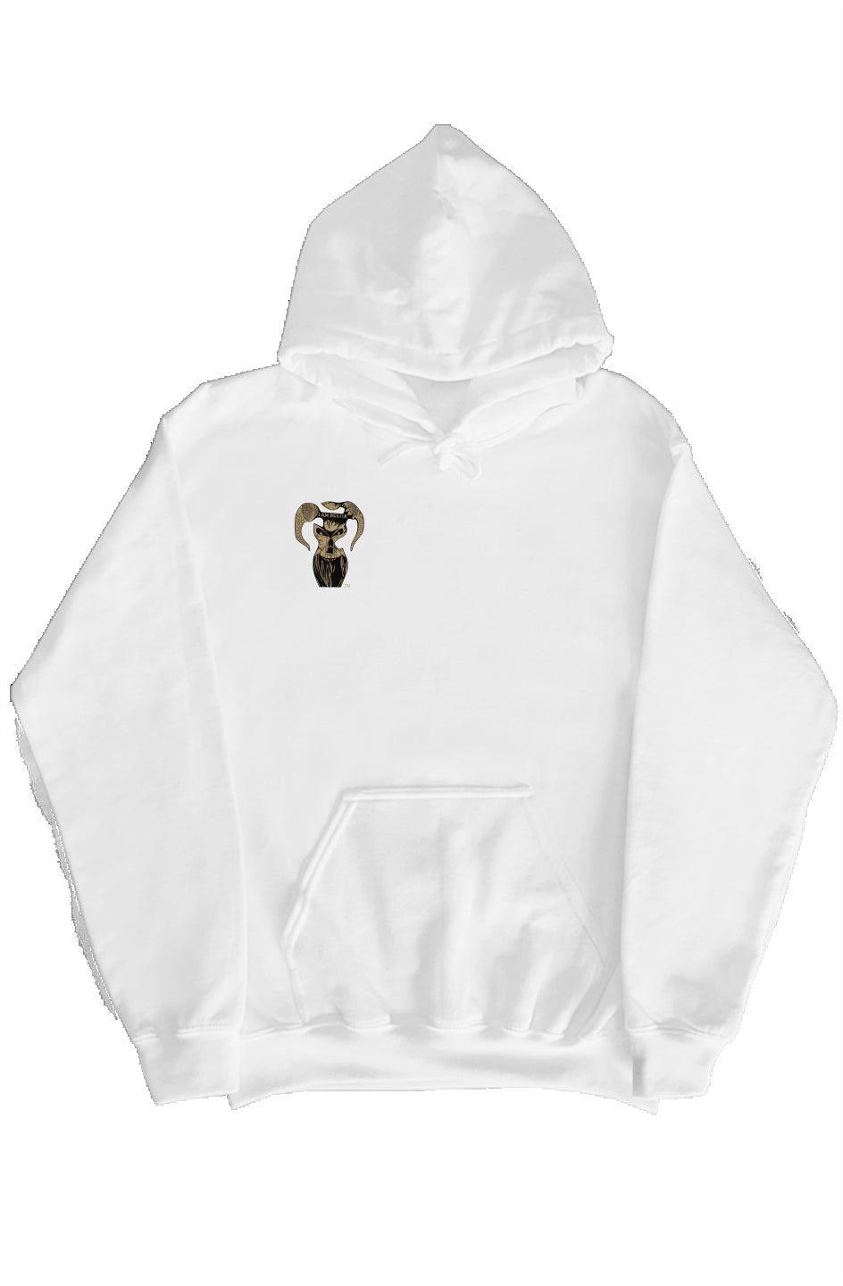 Gold Logo with Artwork Liner inside Hood