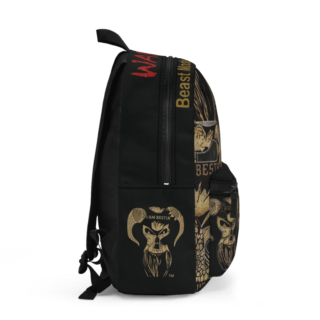 Black Backpack Gold Artwork Edition